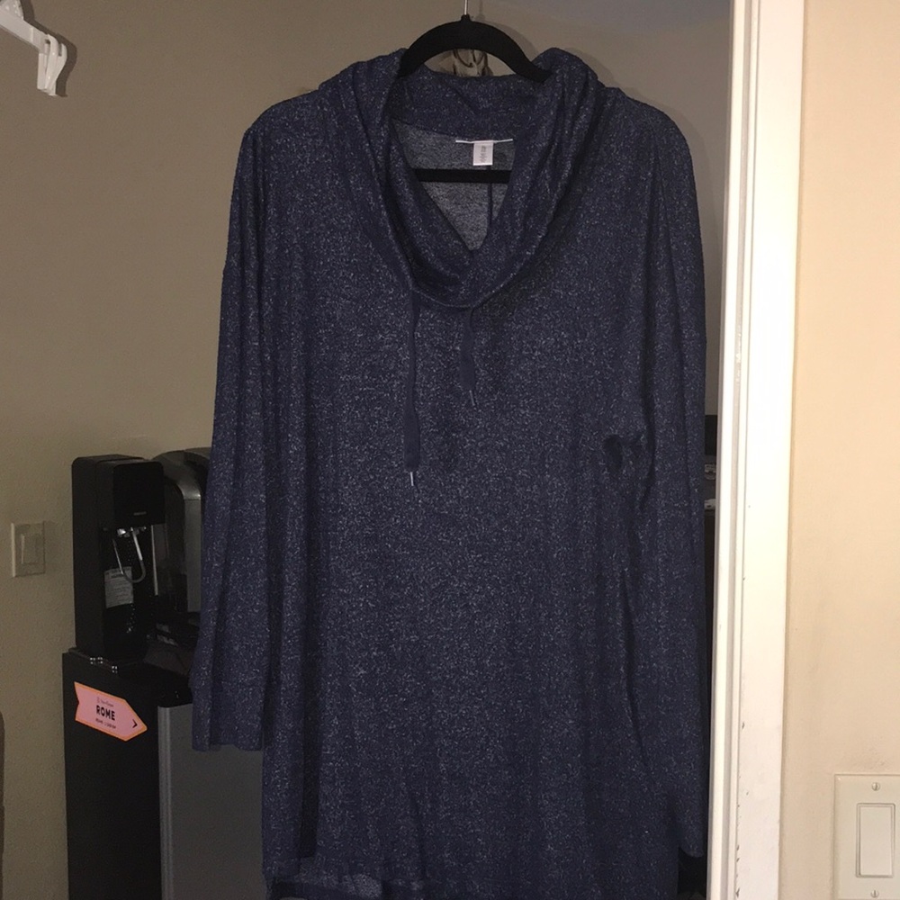 Lightweight Cowl Neck Pullover